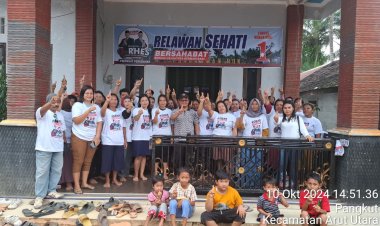 " WARGA PANGKUT ANTUSIAS SAMBUT RELAWAN SEHATI BERSAHABAT : ARIF ABAS PIMPIN DUKUNGAN UNTUK RAHMAT HIDAYAT DAN EKO SOEMARNO " 