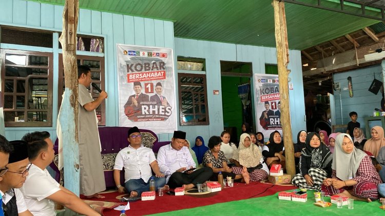 " KAMPANYE RAHMAT HIDAYAT DI KELURAHAN KOTAWARINGIN HILIR : SERUKAN PEMBANGUNAN BERBASIS POTENSI LOKAL " 