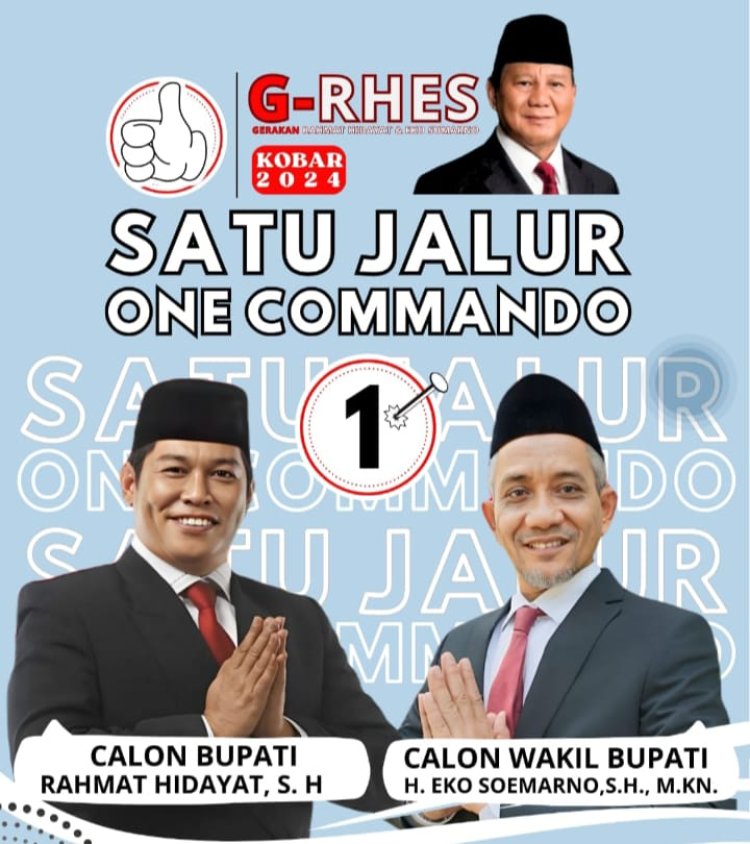 " RAHMAT HIDAYAT DAN EKO SOEMARNO SIAP WUJUDKAN KEMENANGAN BERSAMA MASYARAKAT DI PILKADA 2024: KEMENANGAN INI MILIK KOTAWARINGIN BARAT "