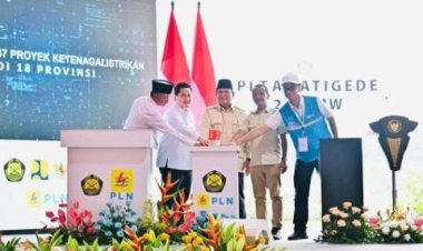 " REVOLUSI ENERGI NASIONAL : PRESIDEN PRABOWO RESMIKAN PROYEK STRATEGIS KETENAGALISTRIKAN TERBESAR DI DUNIA " 