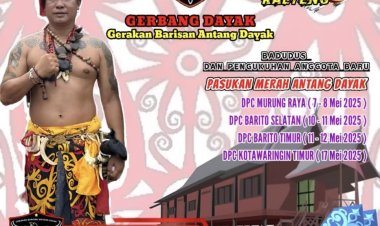 " KIMANG DAMAI PIMPIN TOUR KALTENG 2025, DPC GERBANG DAYAK KOBAR NYATAKAN SIAP SAMBUT KETUM DALAM SEMANGAT HANDEP HAPAKAT DAN ISEN MULANG " 