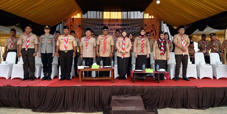 " BUPATI Hj. NURHIDAYAH RESMI BUKA KBP KOBAR 2025 : 810 KESATRIA MUDA SATUKAN TEKAD, KOBARKAN JIWA PATRIOT DI BUMI MARUNTING BATU AJI ”