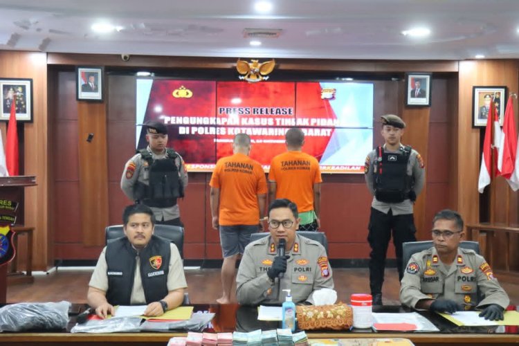 “ DEMI MENUTUP HUTANG, DUA KARYAWAN J&T EXPRESS PANGKALAN BUN NEKAT BOBOL BRANKAS PERUSAHAAN ”