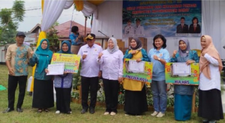 “ BANGUN GENERASI EMAS YANG SEHAT : PEMKAB KOBAR GELORAKAN GERAKAN GEMAR MAKAN IKAN DI HARKANNAS KE-12 ”